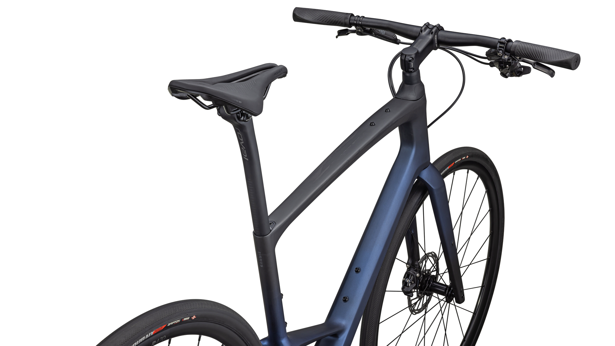 Specialized Sirrus 6.0 - Satin Carbon / 50% Blue Ghost Pearl Fade / Black