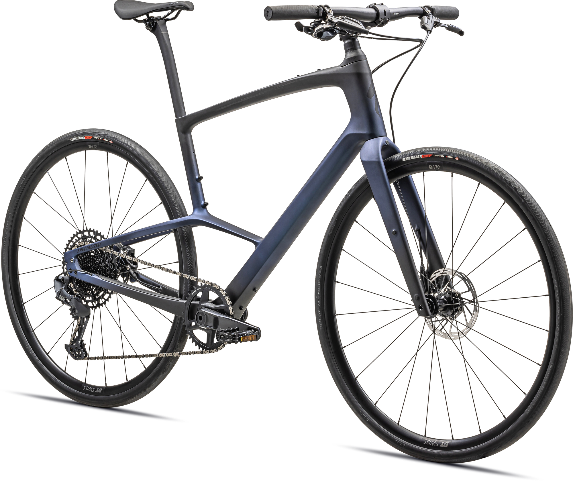 Specialized Sirrus 6.0 - Satin Carbon / 50% Blue Ghost Pearl Fade / Black