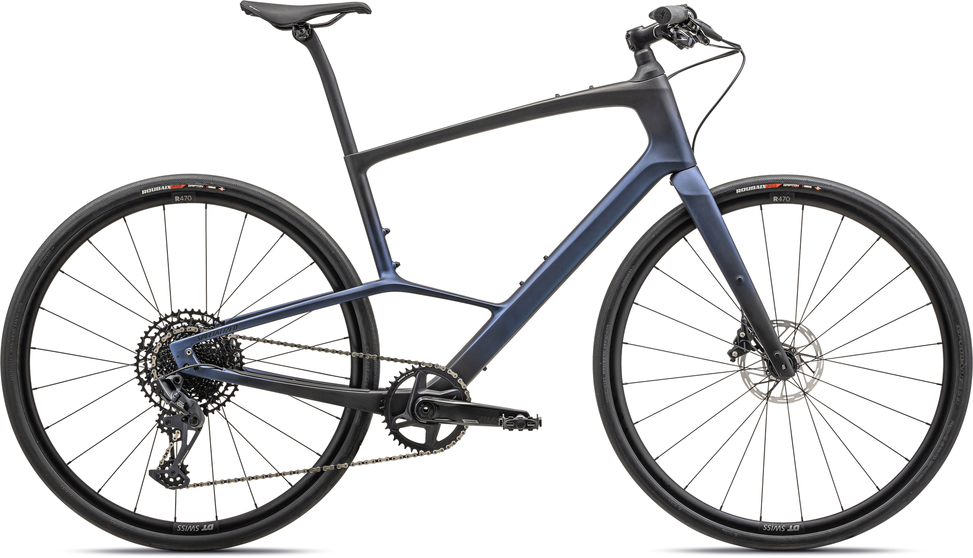 Specialized Sirrus 6.0 - Satin Carbon / 50% Blue Ghost Pearl Fade / Black