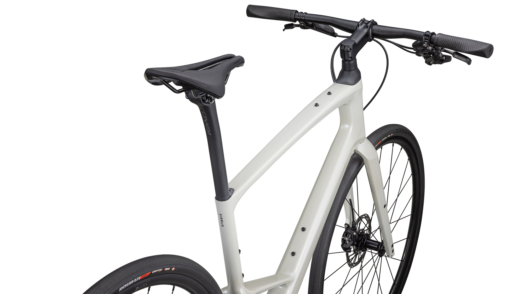 Specialized Sirrus 6.0 - Gloss Dune White / 100% Pearl Fade / Metallic Obsidian /Satin Obsidian Reflective