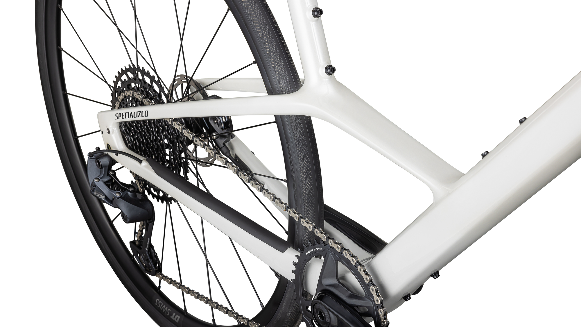 Specialized Sirrus 6.0 - Gloss Dune White / 100% Pearl Fade / Metallic Obsidian /Satin Obsidian Reflective