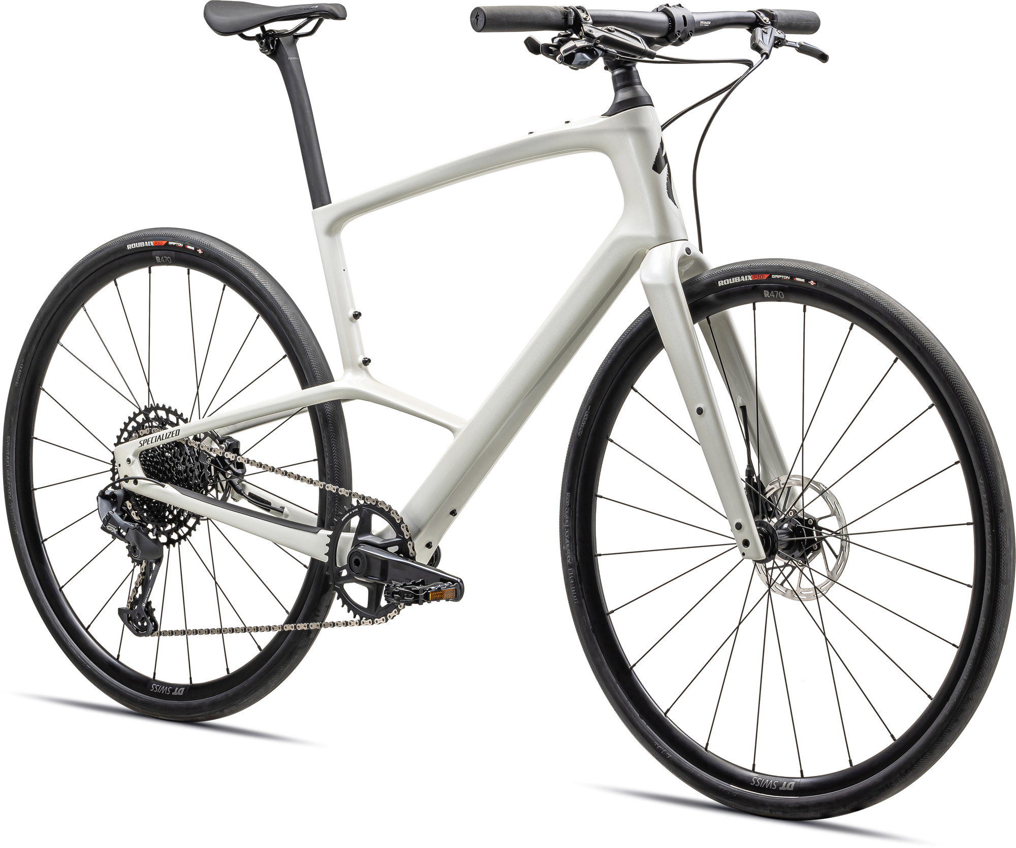 Specialized Sirrus 6.0 - Gloss Dune White / 100% Pearl Fade / Metallic Obsidian /Satin Obsidian Reflective