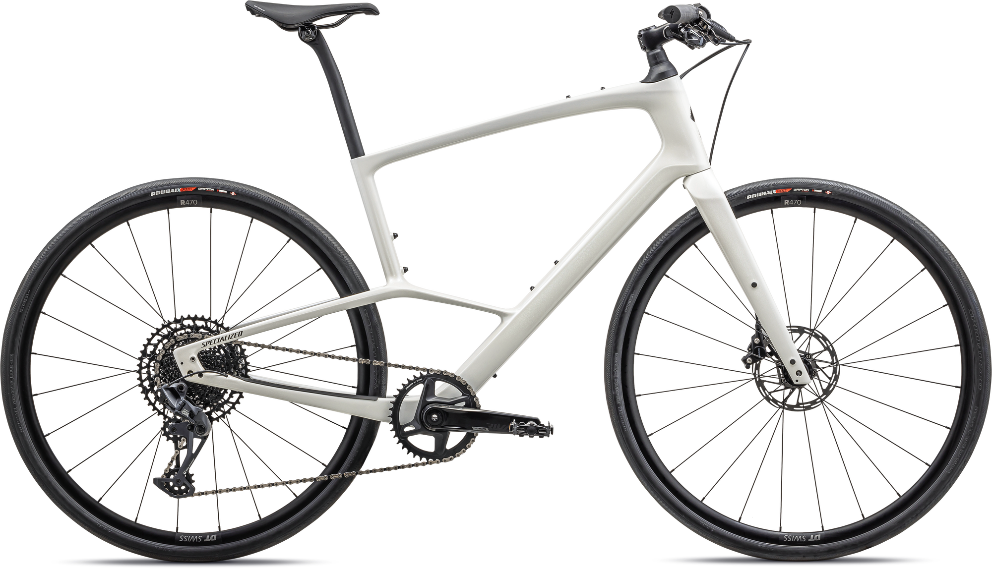 Specialized Sirrus 6.0 - Gloss Dune White / 100% Pearl Fade / Metallic Obsidian /Satin Obsidian Reflective