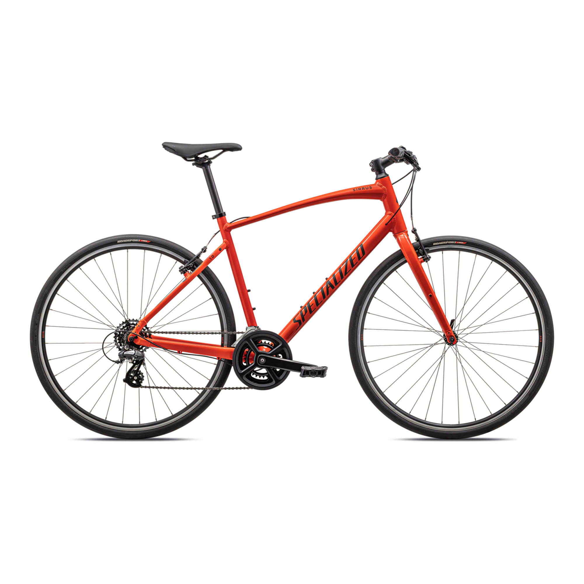 Specialized Sirrus 1.0 - Gloss Fiery Red / Satin Black Reflective