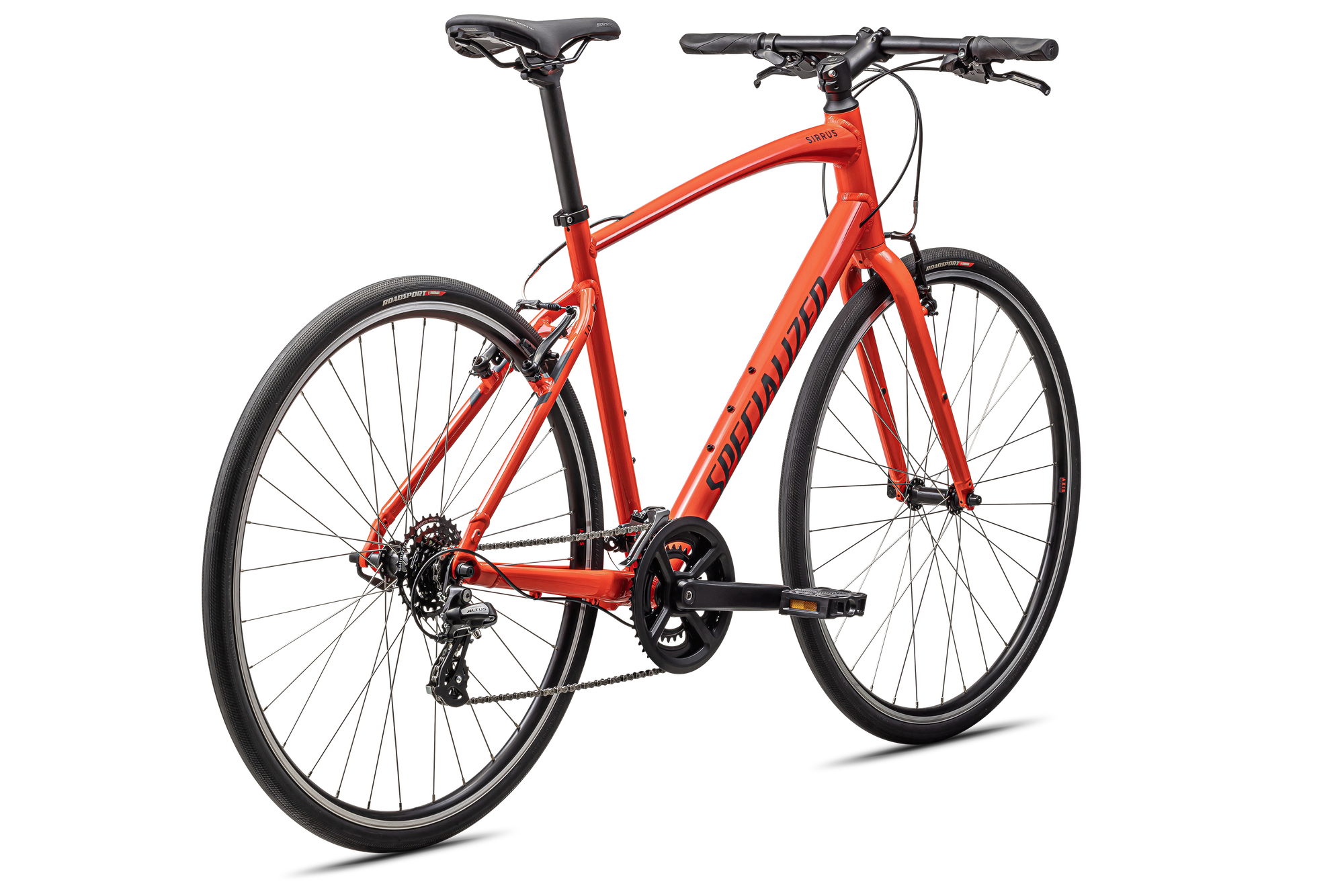 Specialized Sirrus 1.0 - Gloss Fiery Red / Satin Black Reflective