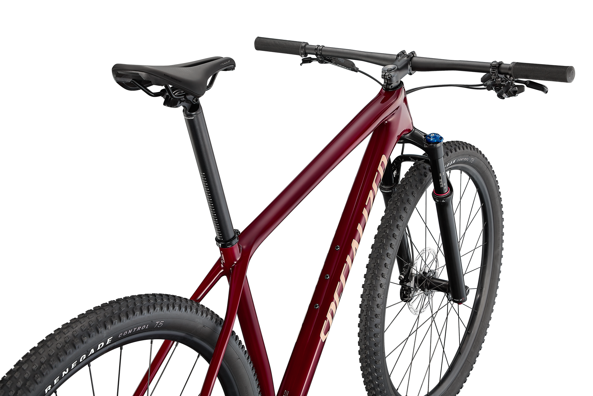 Specialized Epic Hardtail Comp - Gloss Maroon / Ice Papaya