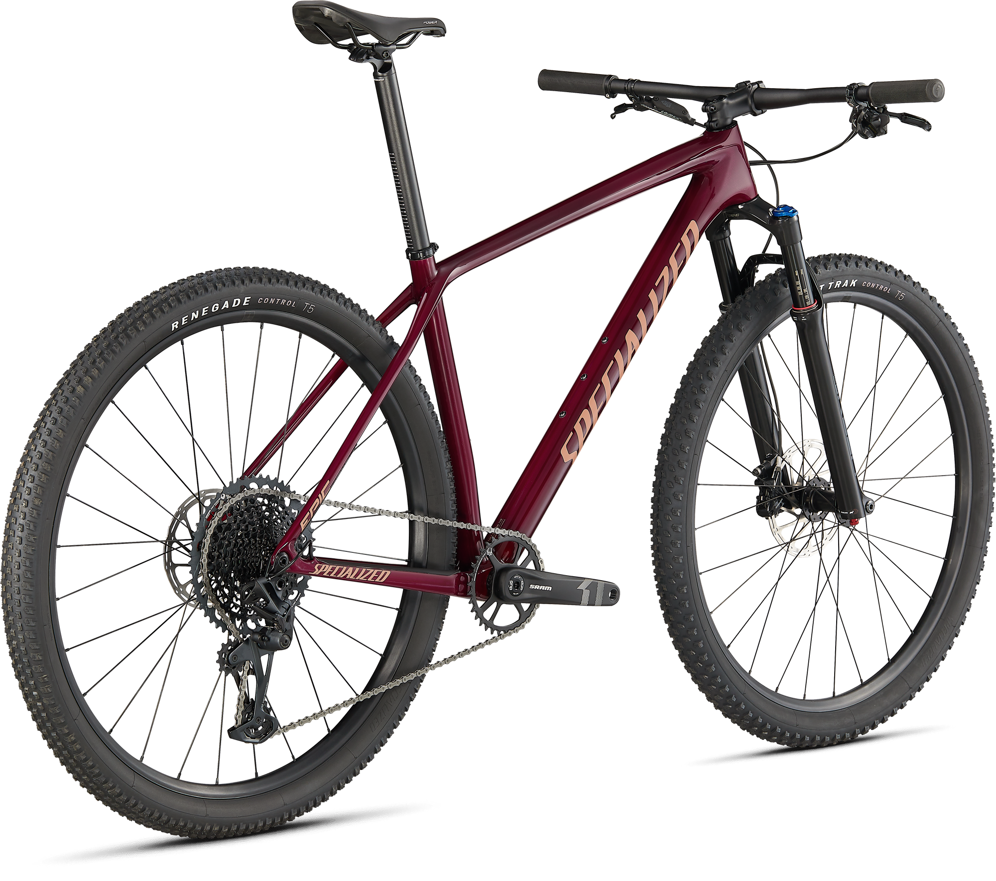 Specialized Epic Hardtail Comp - Gloss Maroon / Ice Papaya