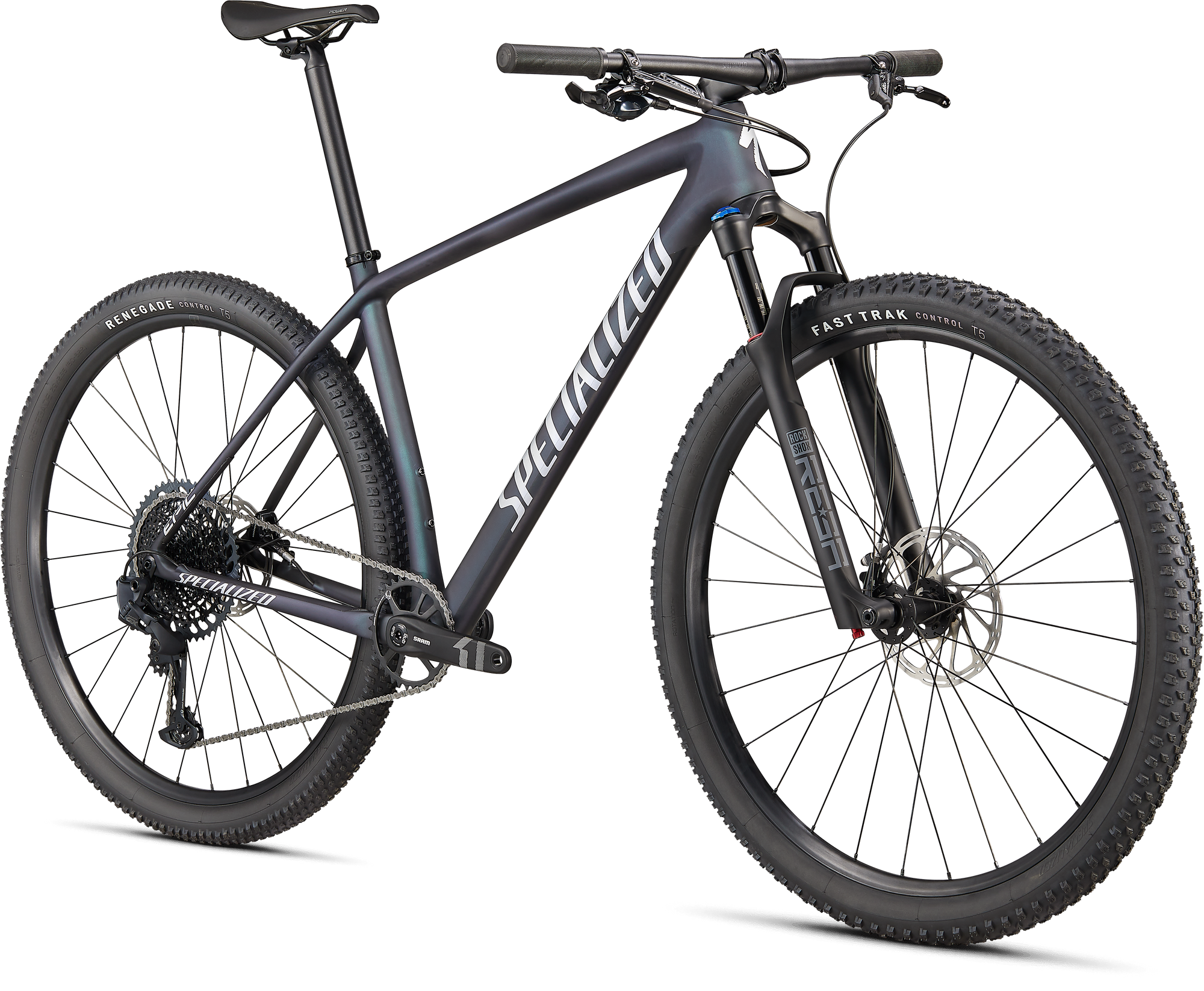 Specialized Epic Hardtail Comp - Satin Carbon / Oil / Flake Silver
