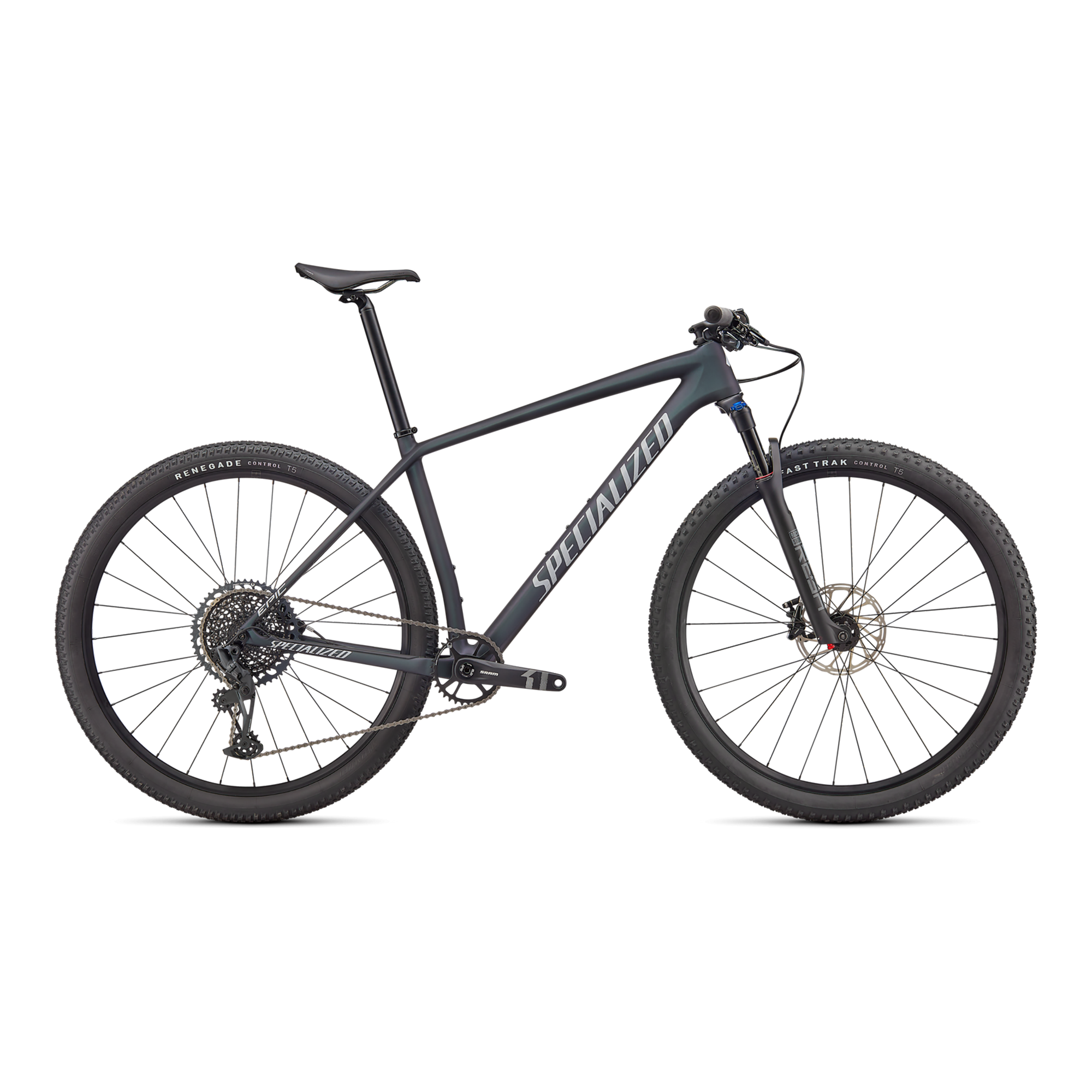 Specialized Epic Hardtail Comp - Satin Carbon / Oil / Flake Silver
