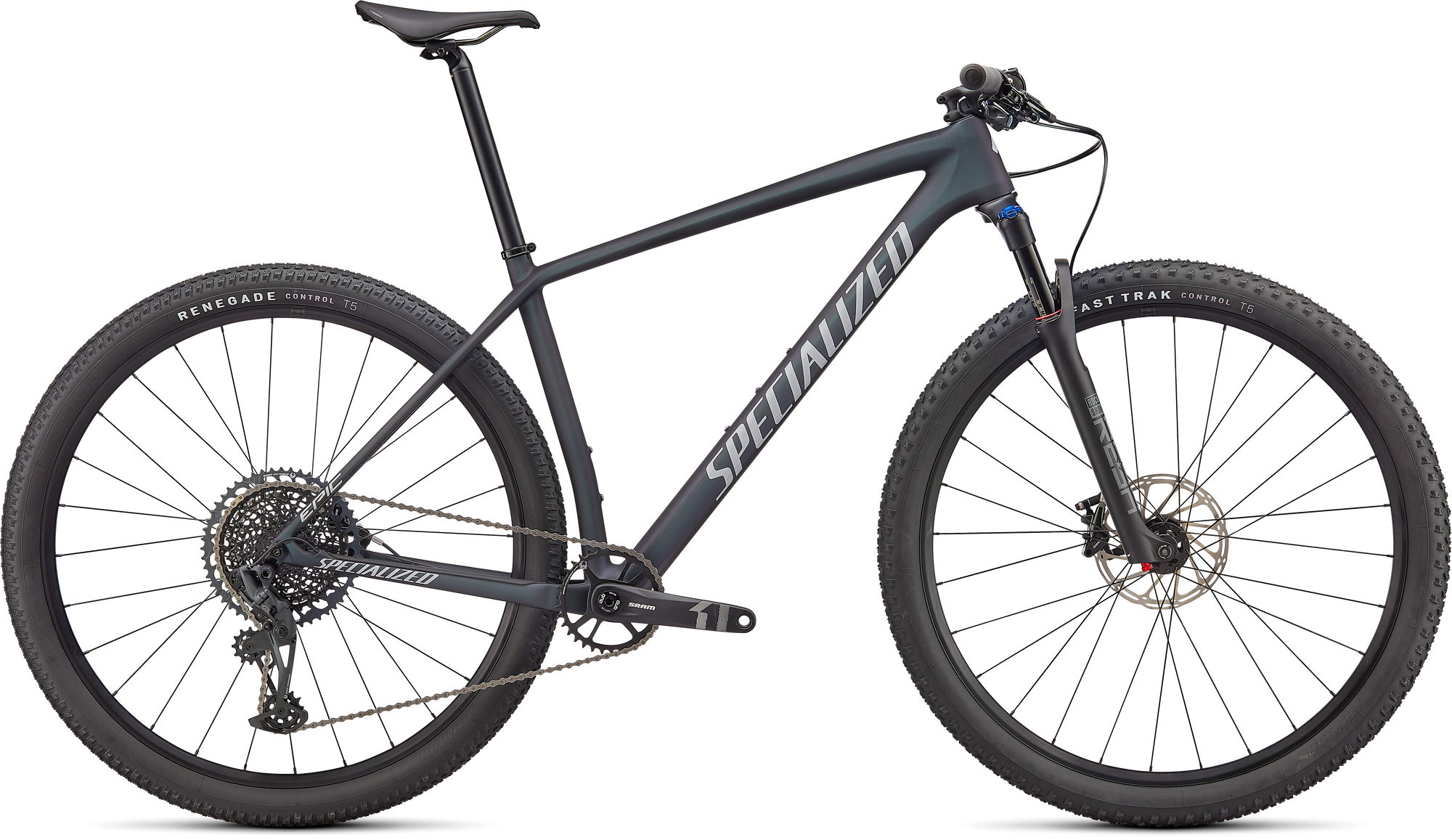 Specialized Epic Hardtail Comp - Satin Carbon / Oil / Flake Silver