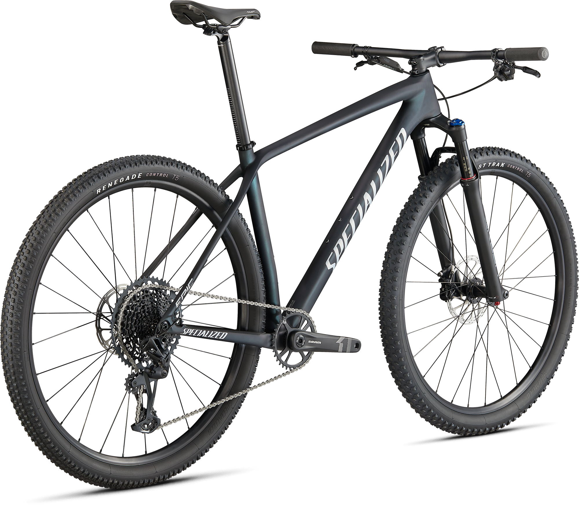 Specialized Epic Hardtail Comp - Satin Carbon / Oil / Flake Silver