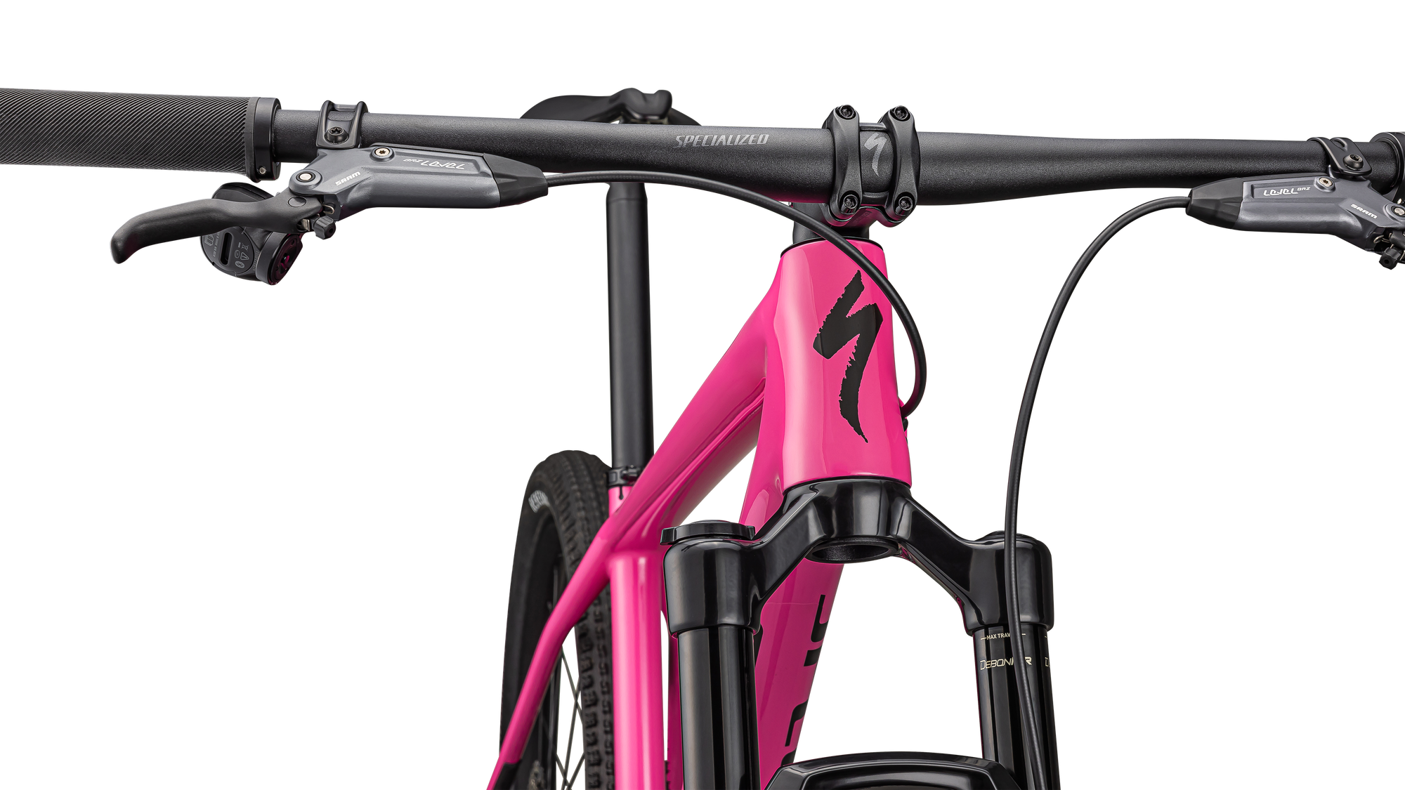 Specialized Epic Hardtail Comp - SRAM S-1000 AXS, RockShox SID SL - Gloss Rebel Pink / Obsidian