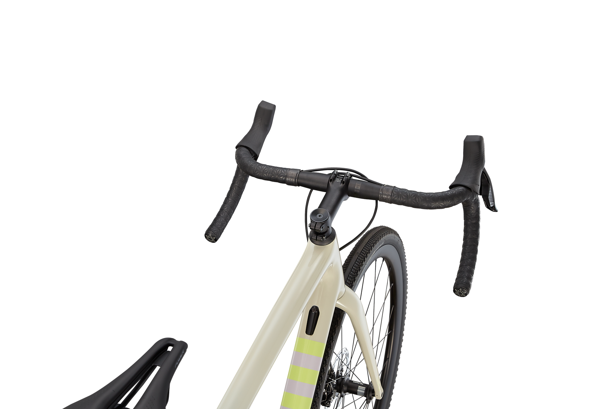 Specialized Crux Expert - SRAM Rival XPLR eTAP AXS - Gloss White Speckled/Dove Grey/Papaya/Clay/Lime