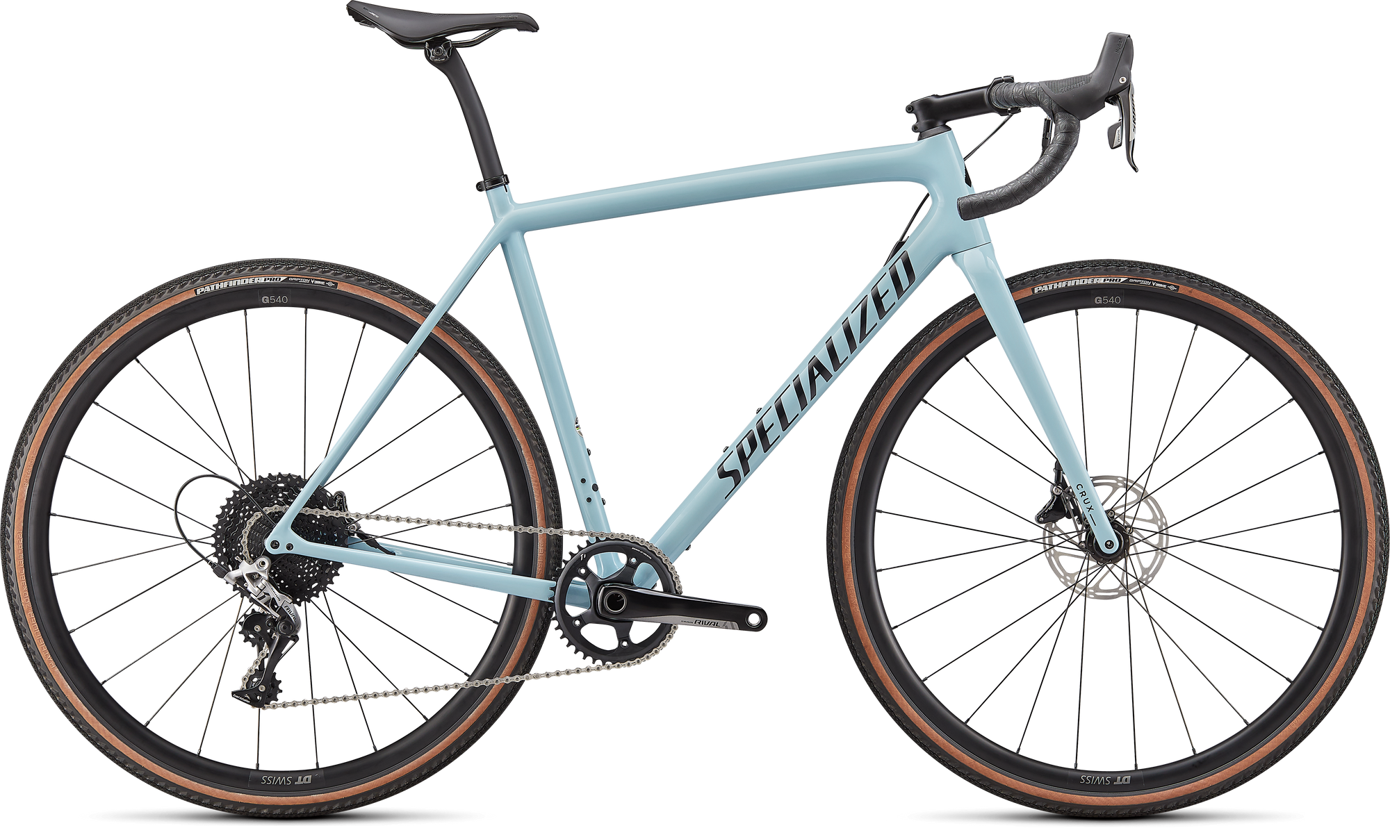 Specialized Crux Comp - SRAM Rival - Gloss Arctic Blue/Tarmac Black