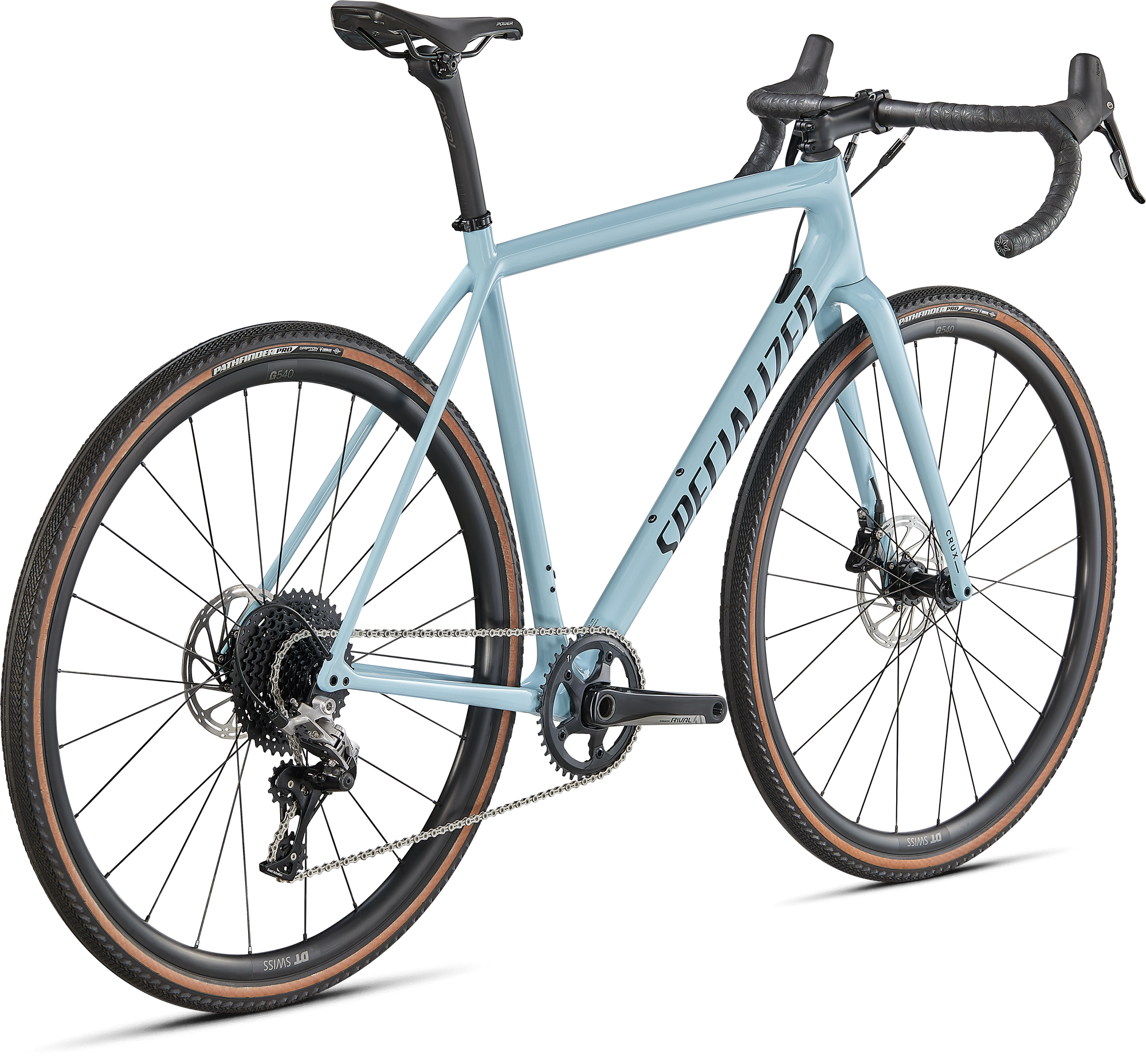 Specialized Crux Comp - SRAM Rival - Gloss Arctic Blue/Tarmac Black