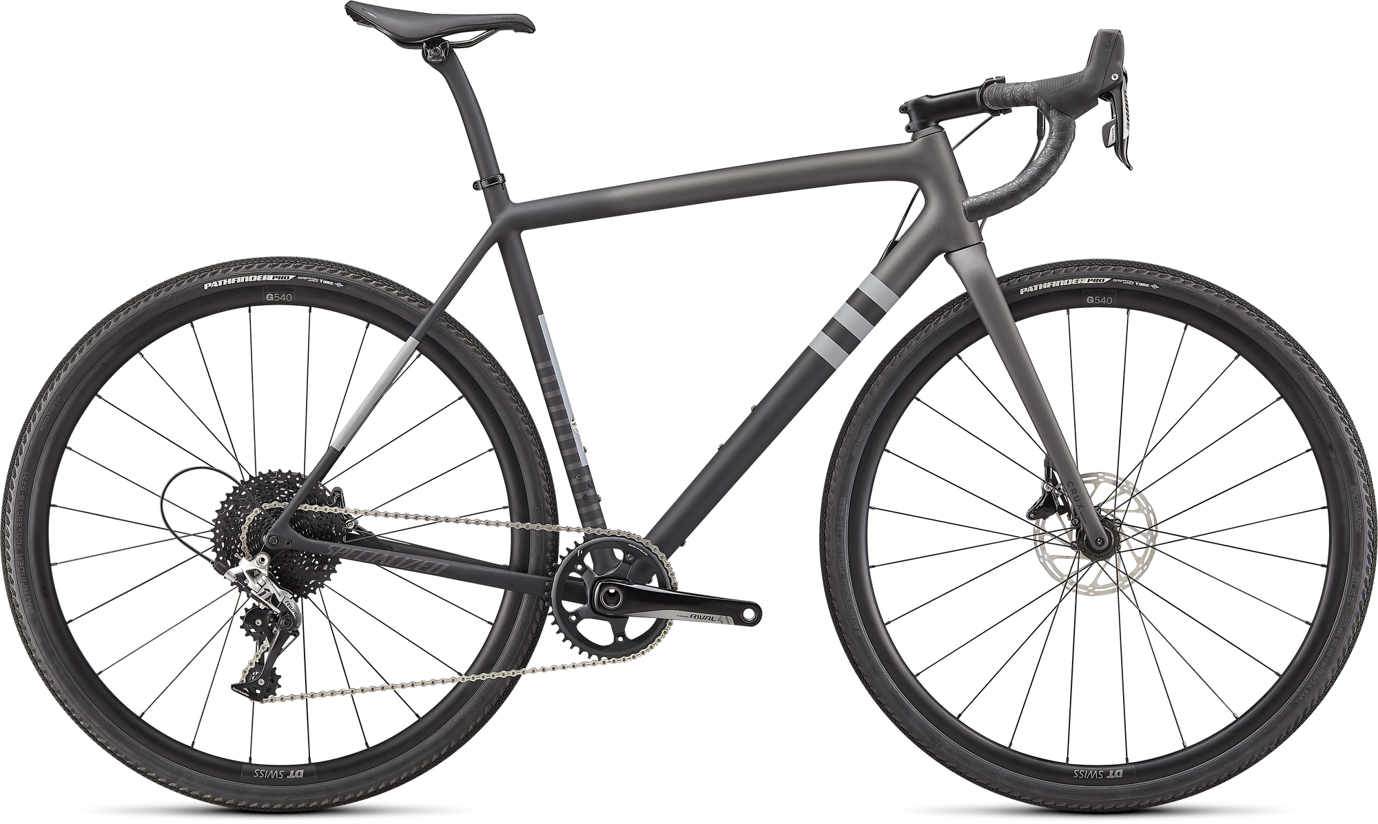 Specialized Crux Comp - SRAM Rival - Satin Smoke/Black/Cool Grey