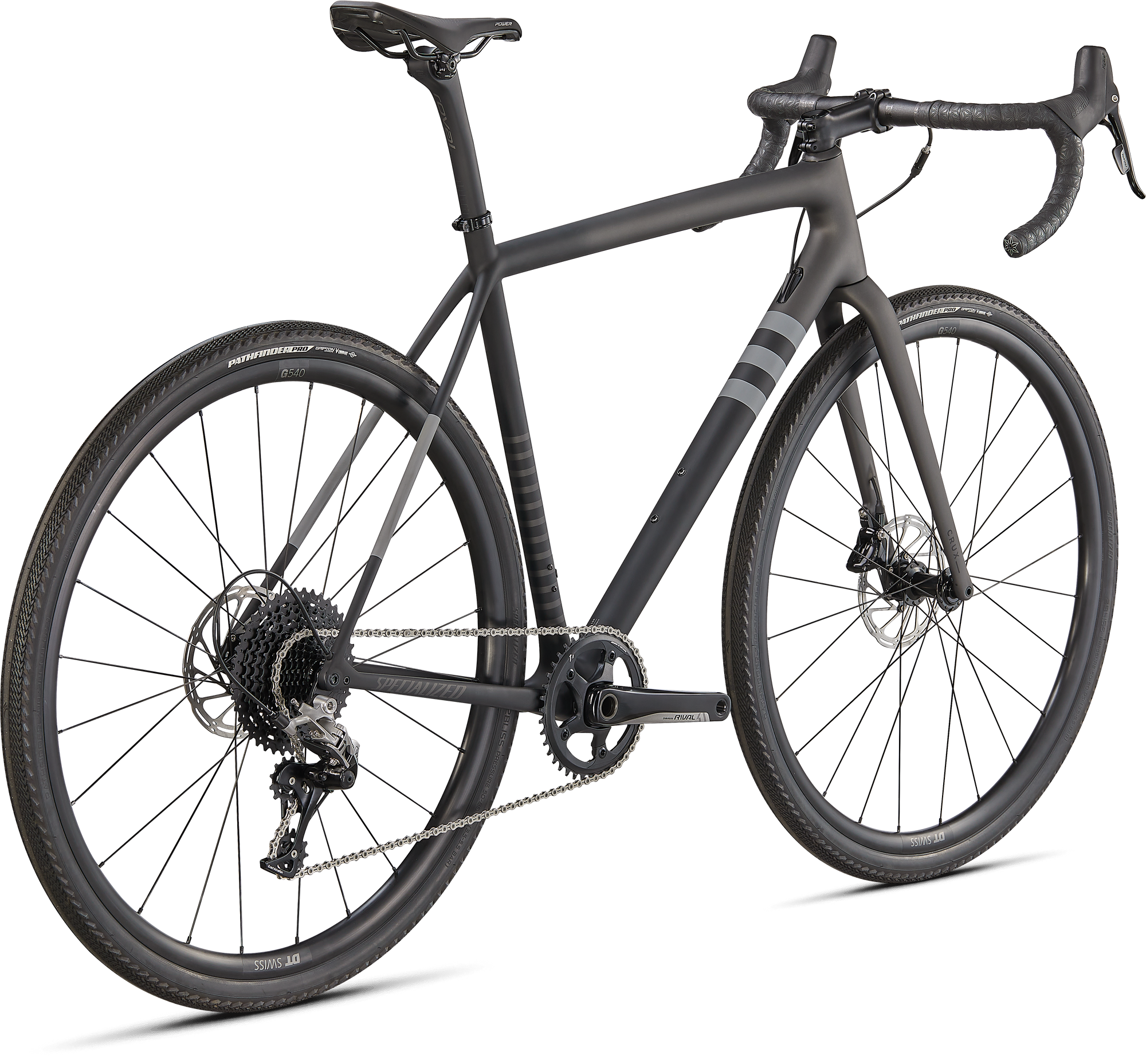 Specialized Crux Comp - SRAM Rival - Satin Smoke/Black/Cool Grey