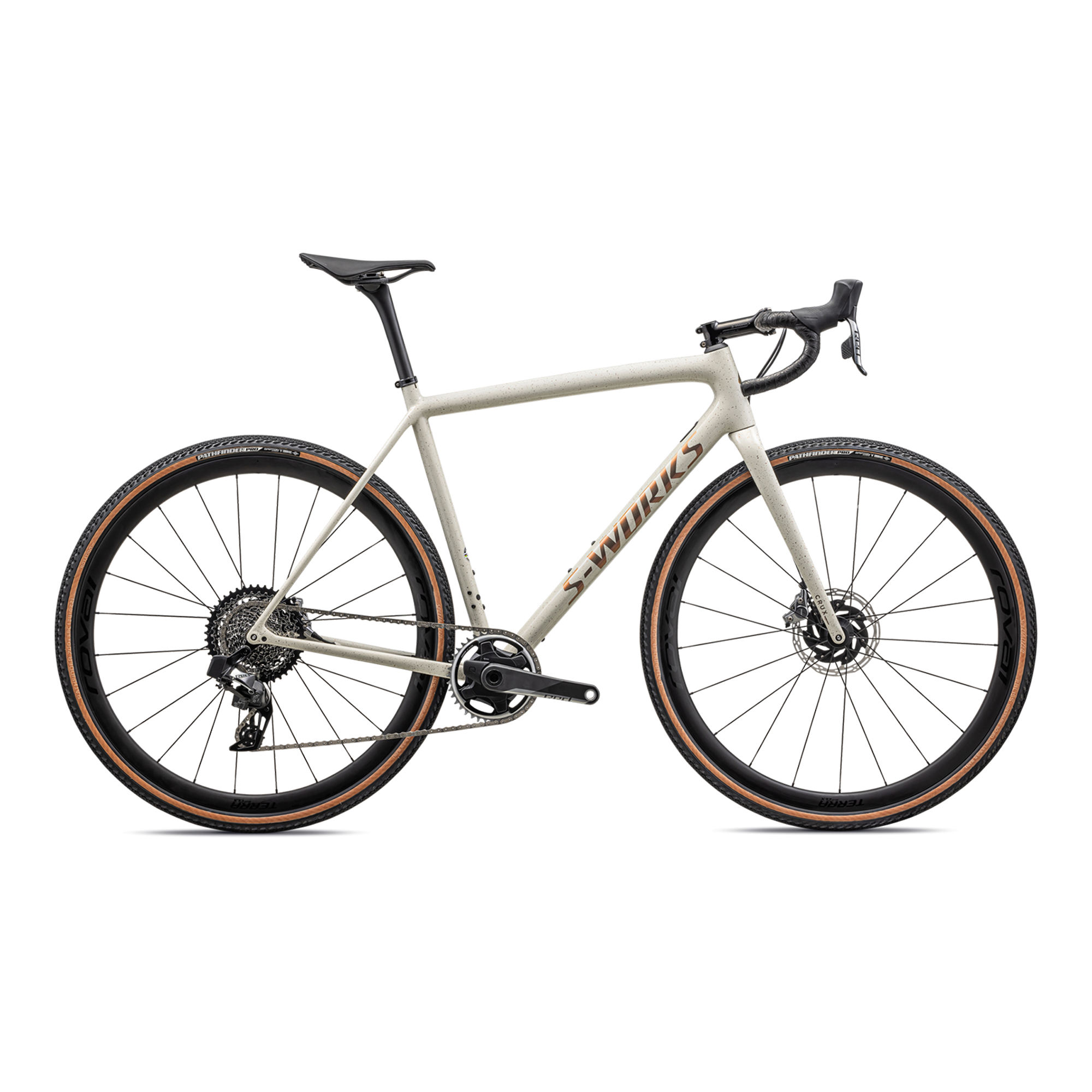 Specialized S-Works Crux - SRAM RED XPLR eTAP AXS - Gloss Birch Red Gold Pearl Speckle/Red Gold