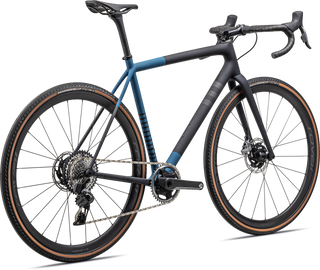 Specialized S-Works Crux - SRAM RED XPLR eTAP AXS - Satin Metallic Dark Navy/Mystic Blue/Midnight Shadow Metallic Speckle