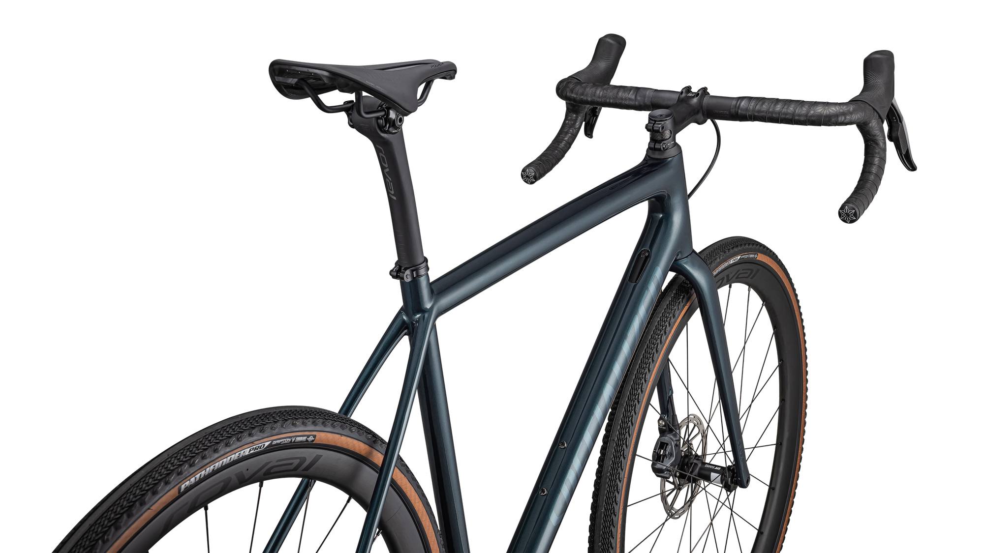 Specialized Crux Pro - SRAM Force XPLR eTAP AXS - Gloss Metallic Deep Lake/ Green Pearl