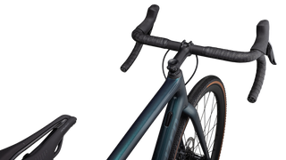 Specialized Crux Pro - SRAM Force XPLR eTAP AXS - Gloss Metallic Deep Lake/ Green Pearl