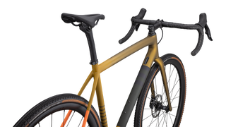 Specialized Crux Expert - SRAM Rival XPLR eTAP AXS - Satin Harvest Gold Metallic/Oak Green
