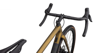 Specialized Crux Expert - SRAM Rival XPLR eTAP AXS - Satin Harvest Gold Metallic/Oak Green