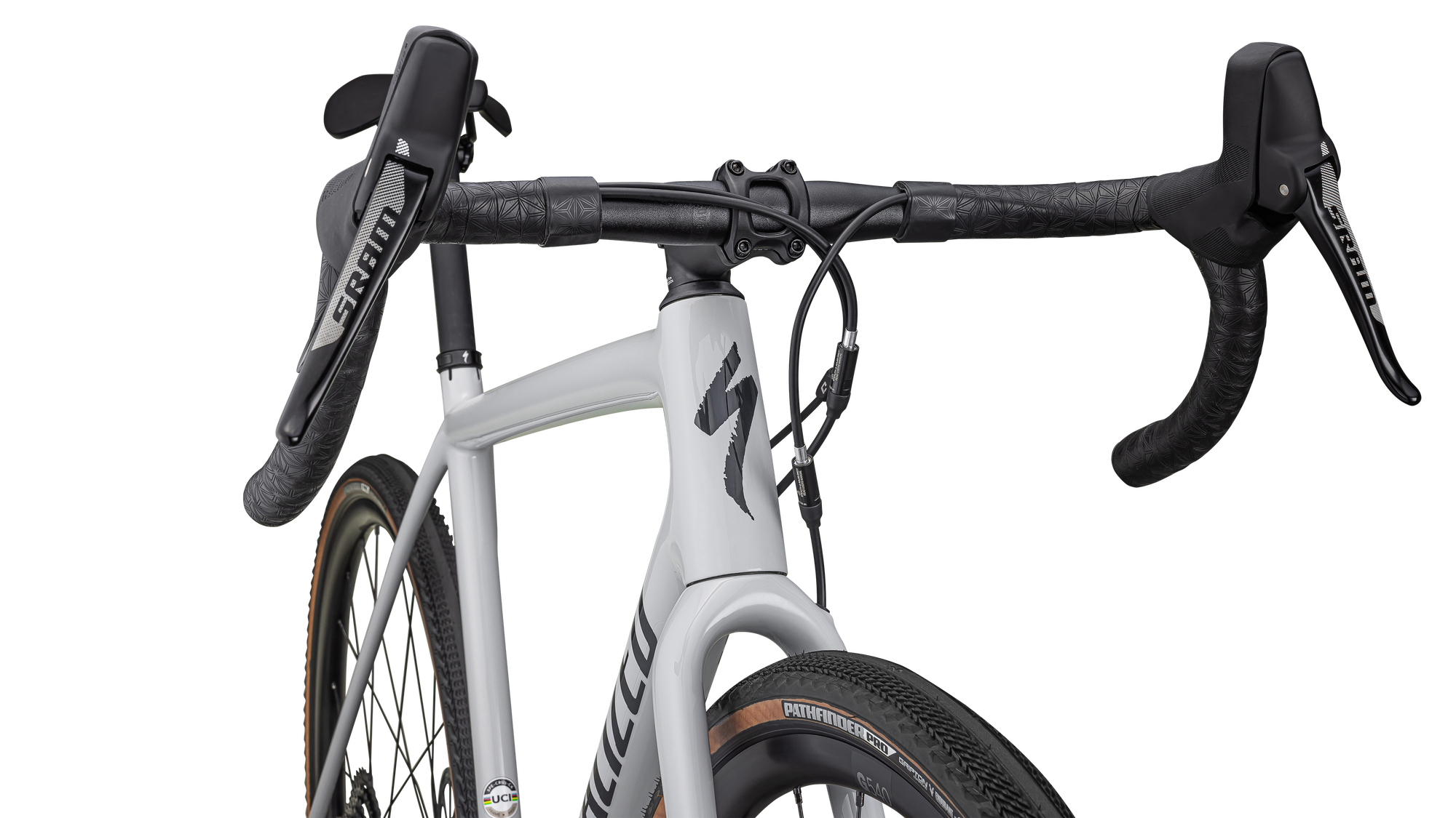 Specialized Crux Comp - SRAM Rival - Gloss Dove Grey/Metallic Navy