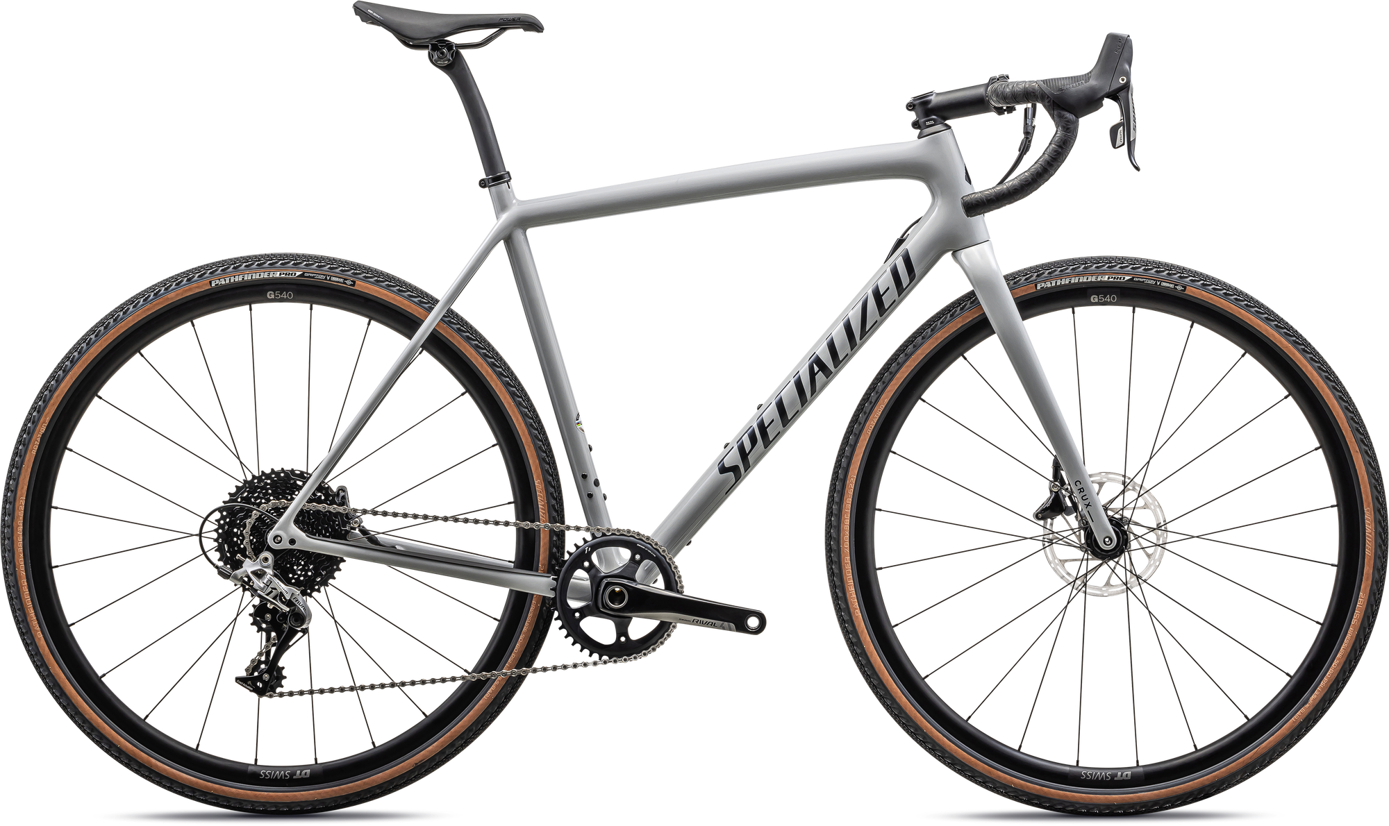 Specialized Crux Comp - SRAM Rival - Gloss Dove Grey/Metallic Navy