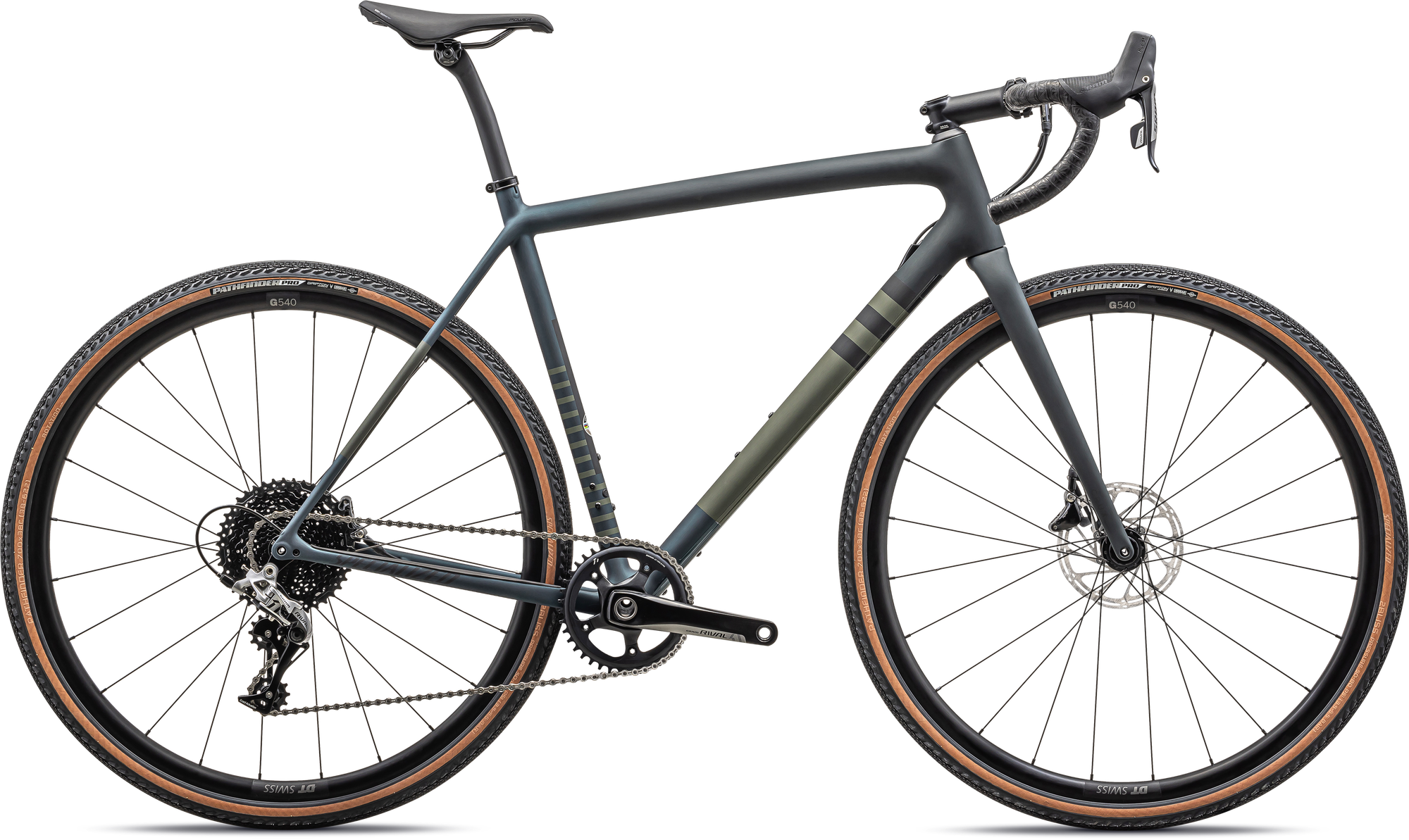 Specialized Crux Comp - SRAM Rival - Satin Forest Green/Metallic Deep Lake