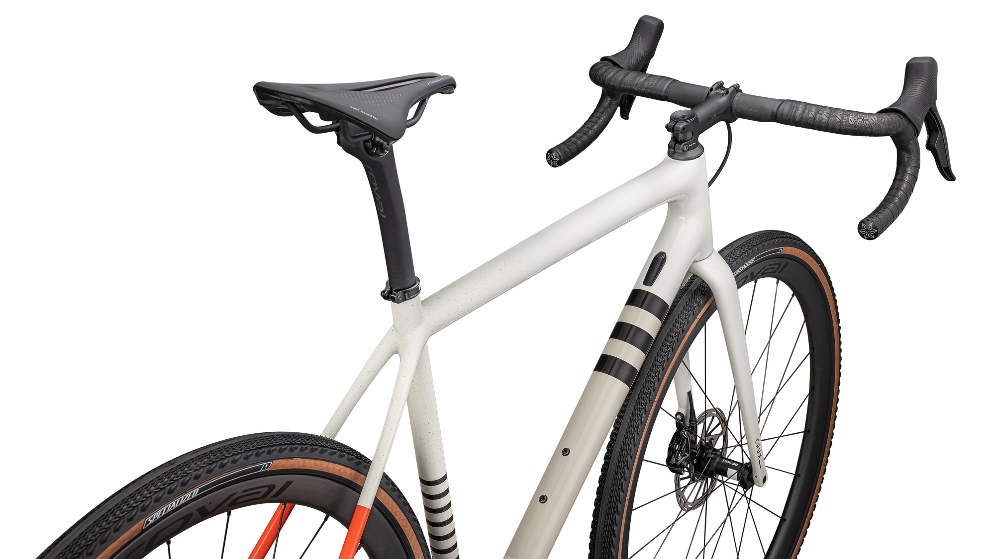 Specialized Crux Pro - SRAM Force XPLR eTAP AXS - Gloss Dune White Birch Cactus Bloom Speckle