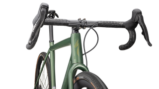 Specialized S-Works Crux - SRAM RED XPLR - Gloss Cypress Metallic / Viavi Gold To Silver Pearl