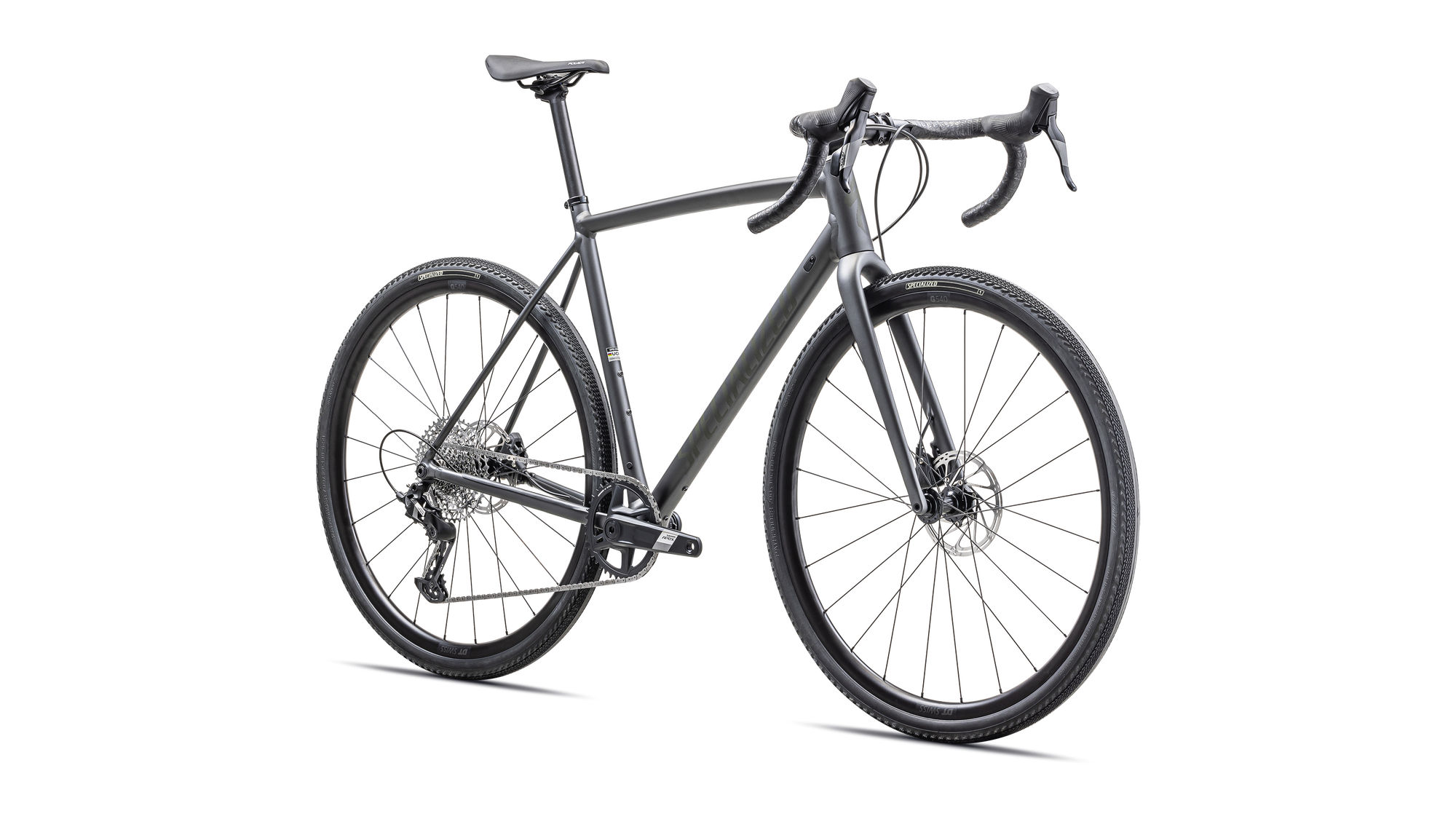 Specialized Crux DSW Comp - SRAM Apex XPLR - Satin Smoke/Oak Green