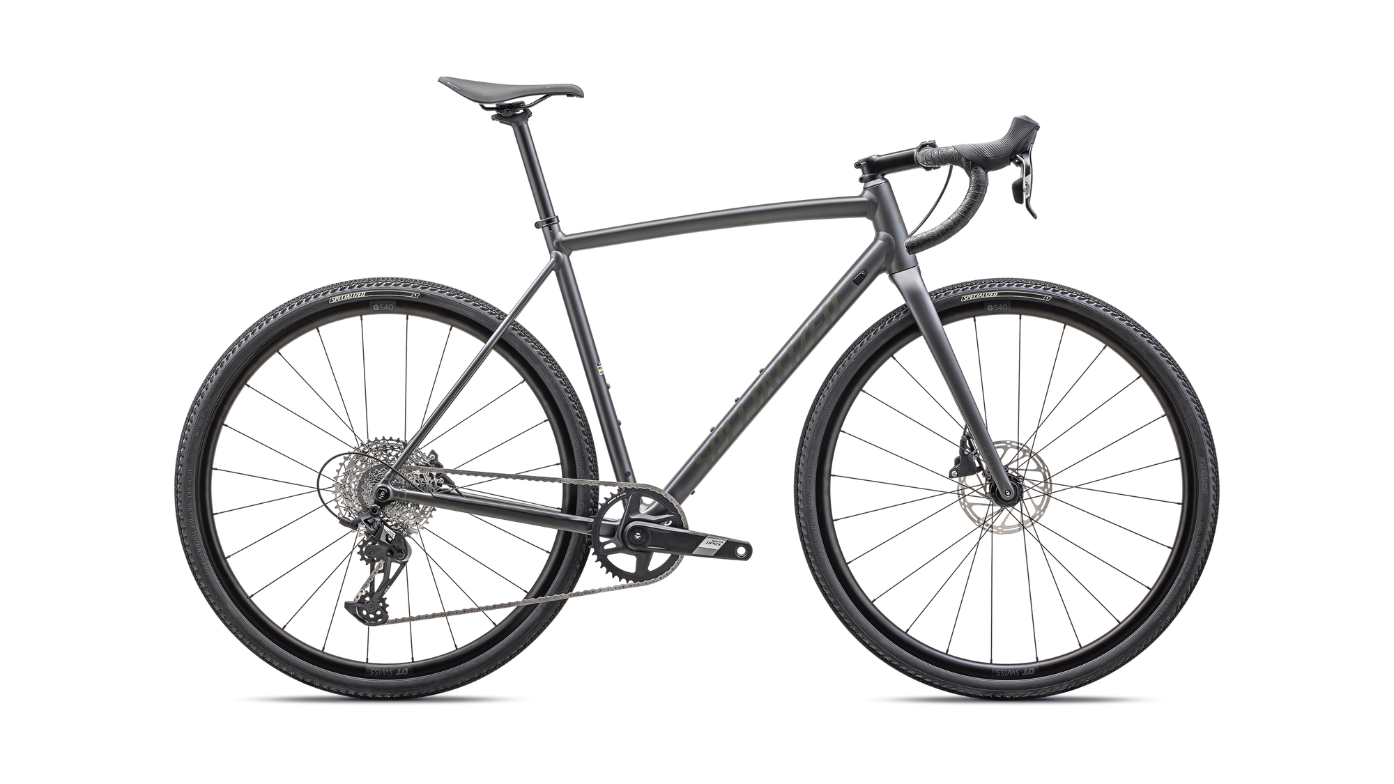 Specialized Crux DSW Comp - SRAM Apex XPLR - Satin Smoke/Oak Green