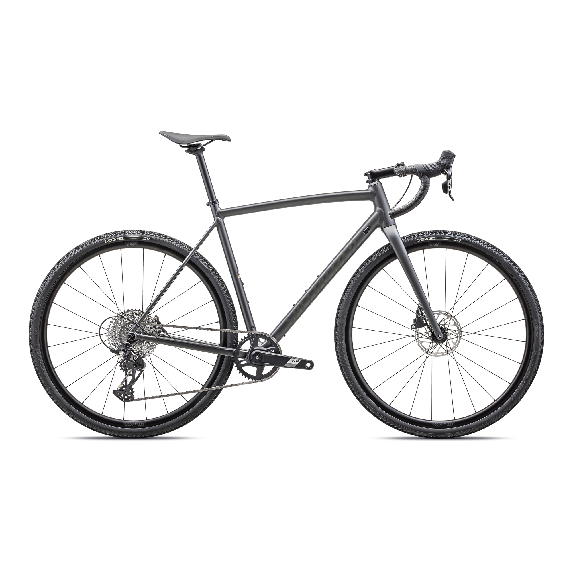 Specialized Crux DSW Comp - SRAM Apex XPLR - Satin Smoke/Oak Green