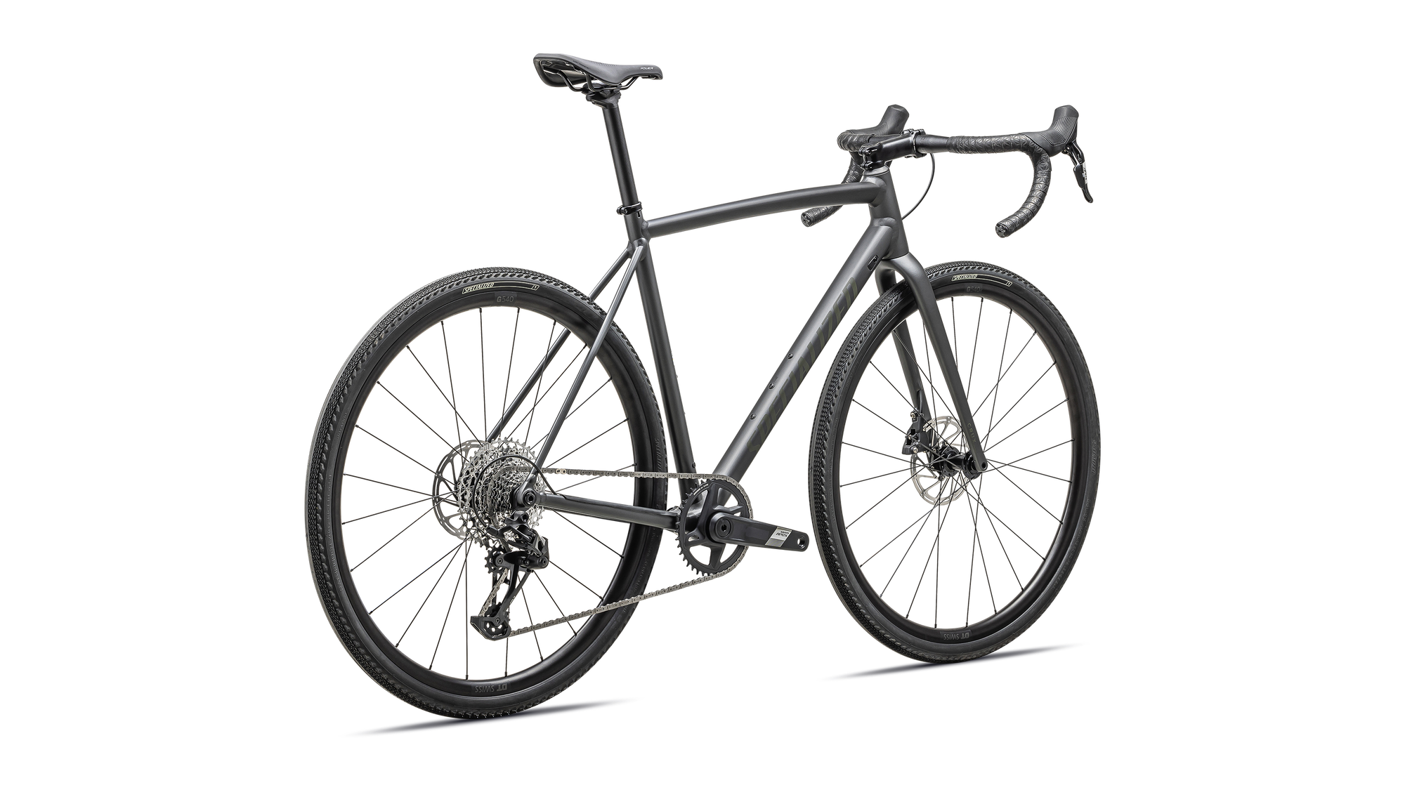 Specialized Crux DSW Comp - SRAM Apex XPLR - Satin Smoke/Oak Green