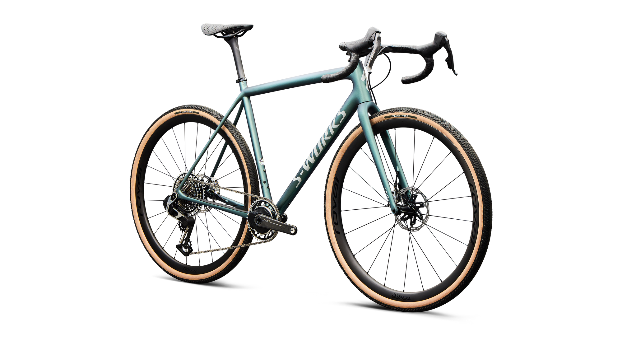 Specialized S-Works Crux - SRAM RED XPLR - Premium Fjord/Dolomite Metallic