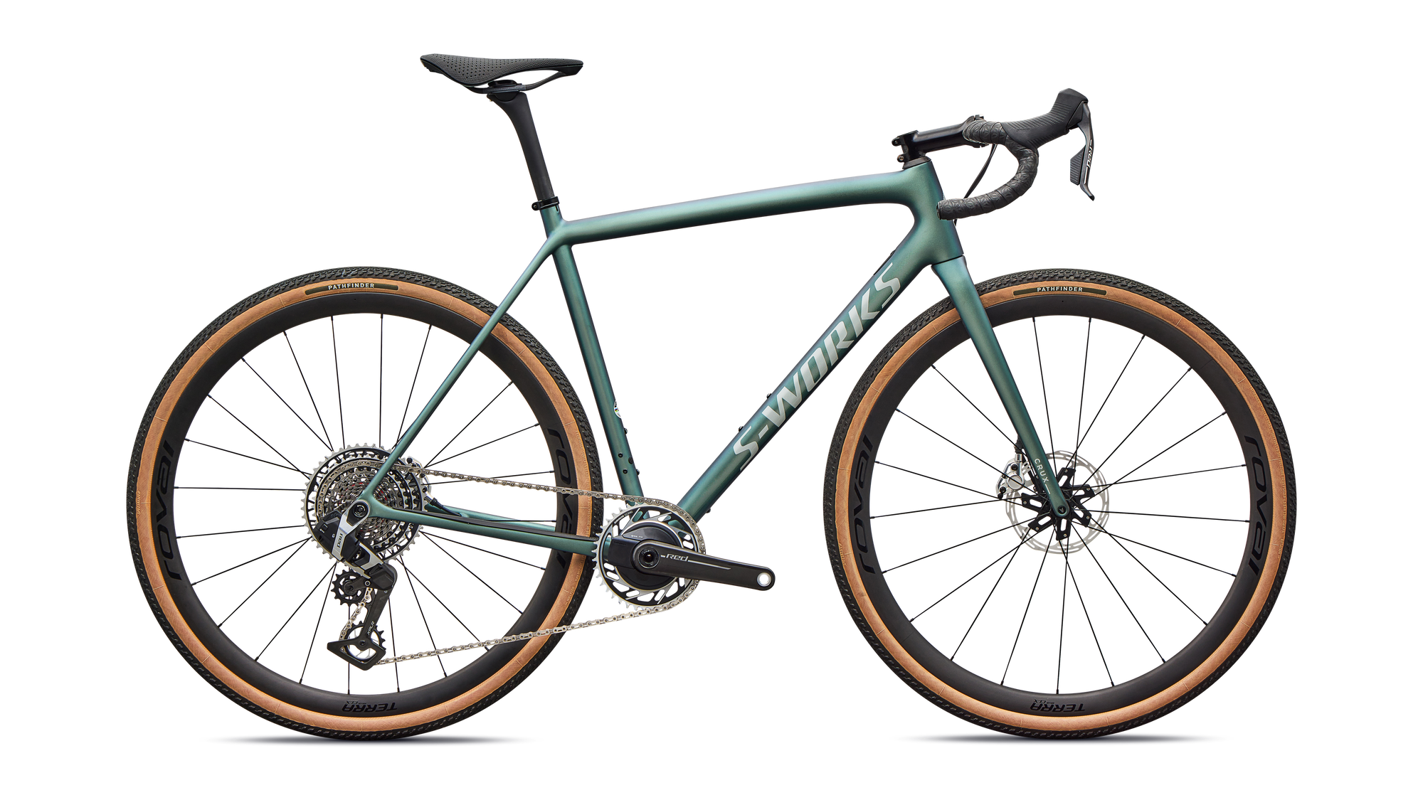 Specialized S-Works Crux - SRAM RED XPLR - Premium Fjord/Dolomite Metallic