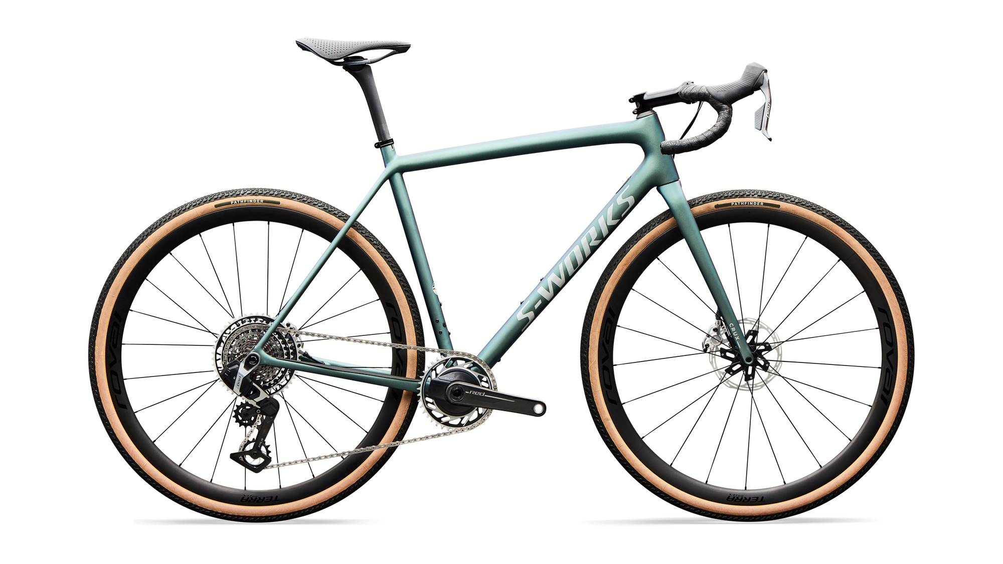 Specialized S-Works Crux - SRAM RED XPLR - Premium Fjord/Dolomite Metallic