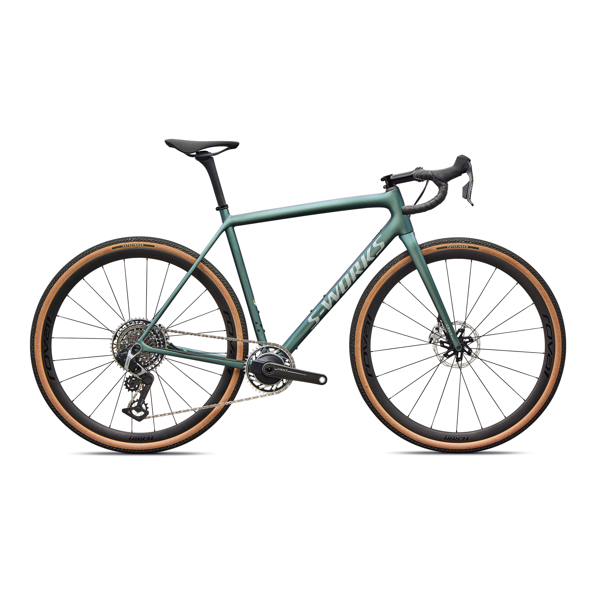 Specialized S-Works Crux - SRAM RED XPLR - Premium Fjord/Dolomite Metallic