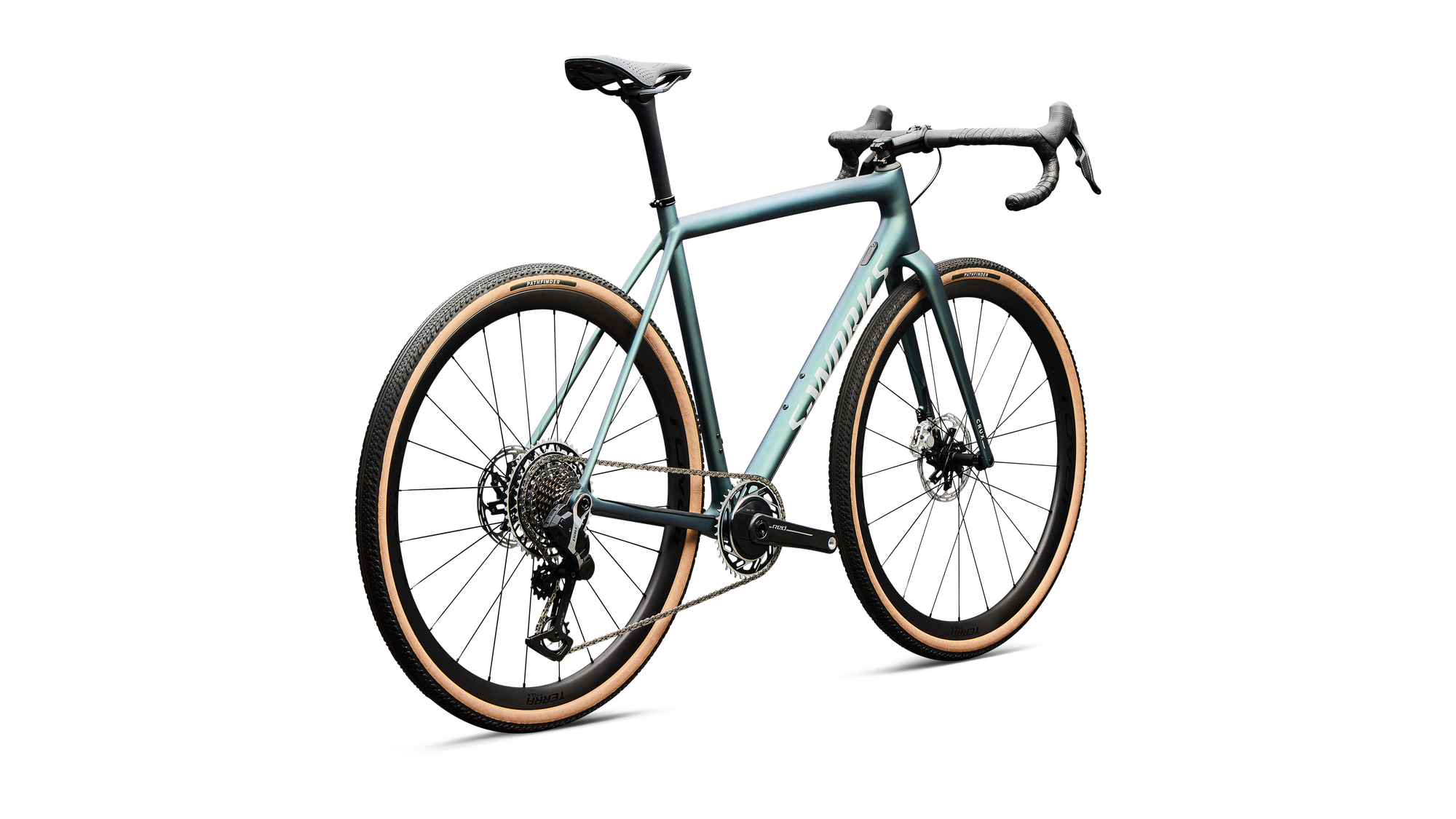 Specialized S-Works Crux - SRAM RED XPLR - Premium Fjord/Dolomite Metallic