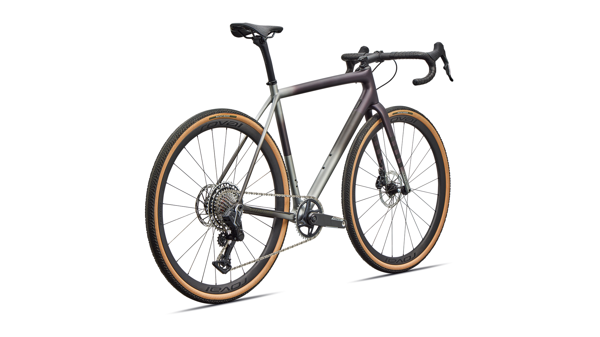 Specialized Crux Pro - SRAM Force XPLR AXS  - Nebula Metallic/Shadow Silver/Laurel Green/Smoke