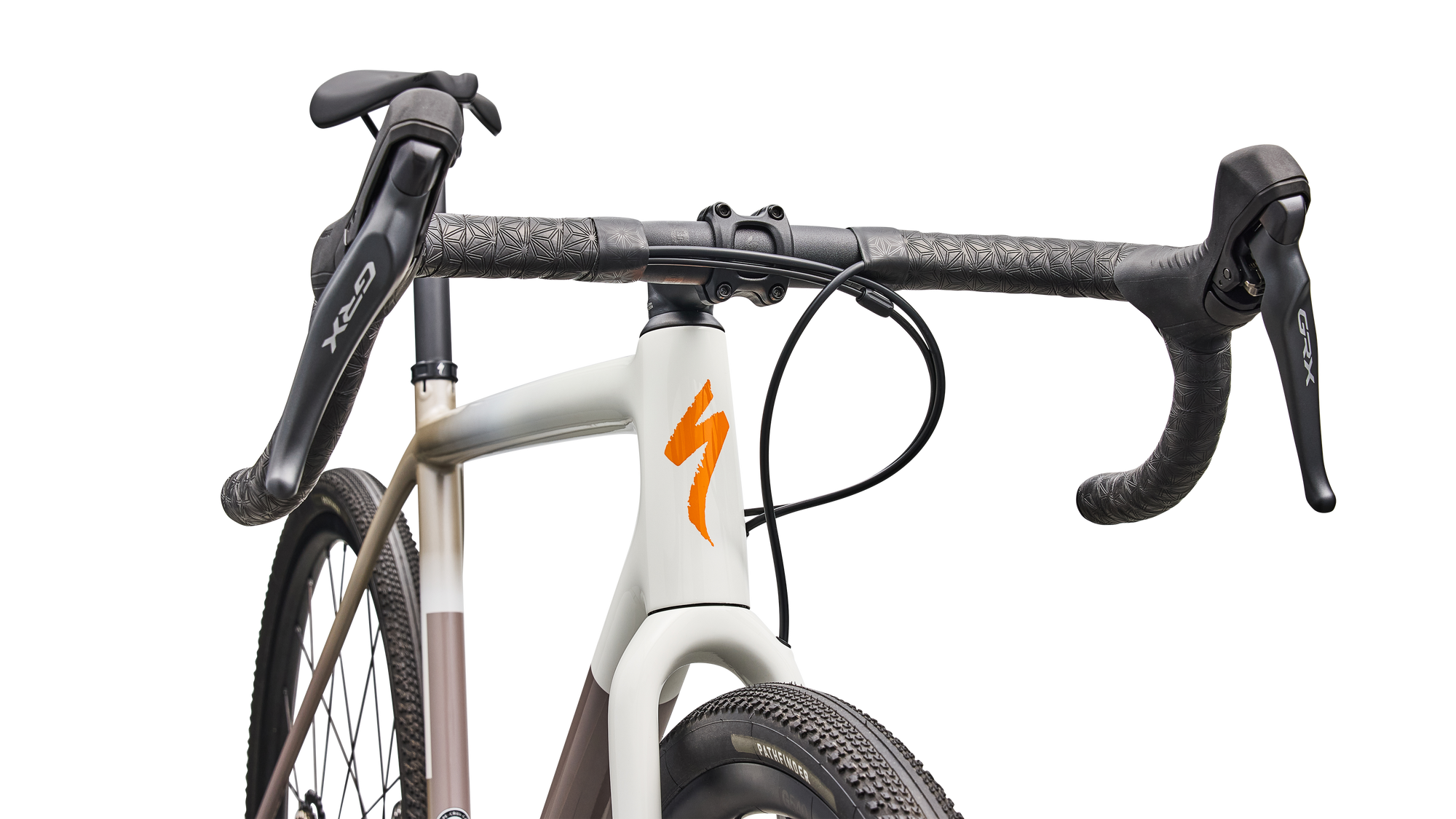Specialized Crux Comp - Shimano GRX - Dune White/Sandstone Metallic/Desert Metallic/Orange Zest