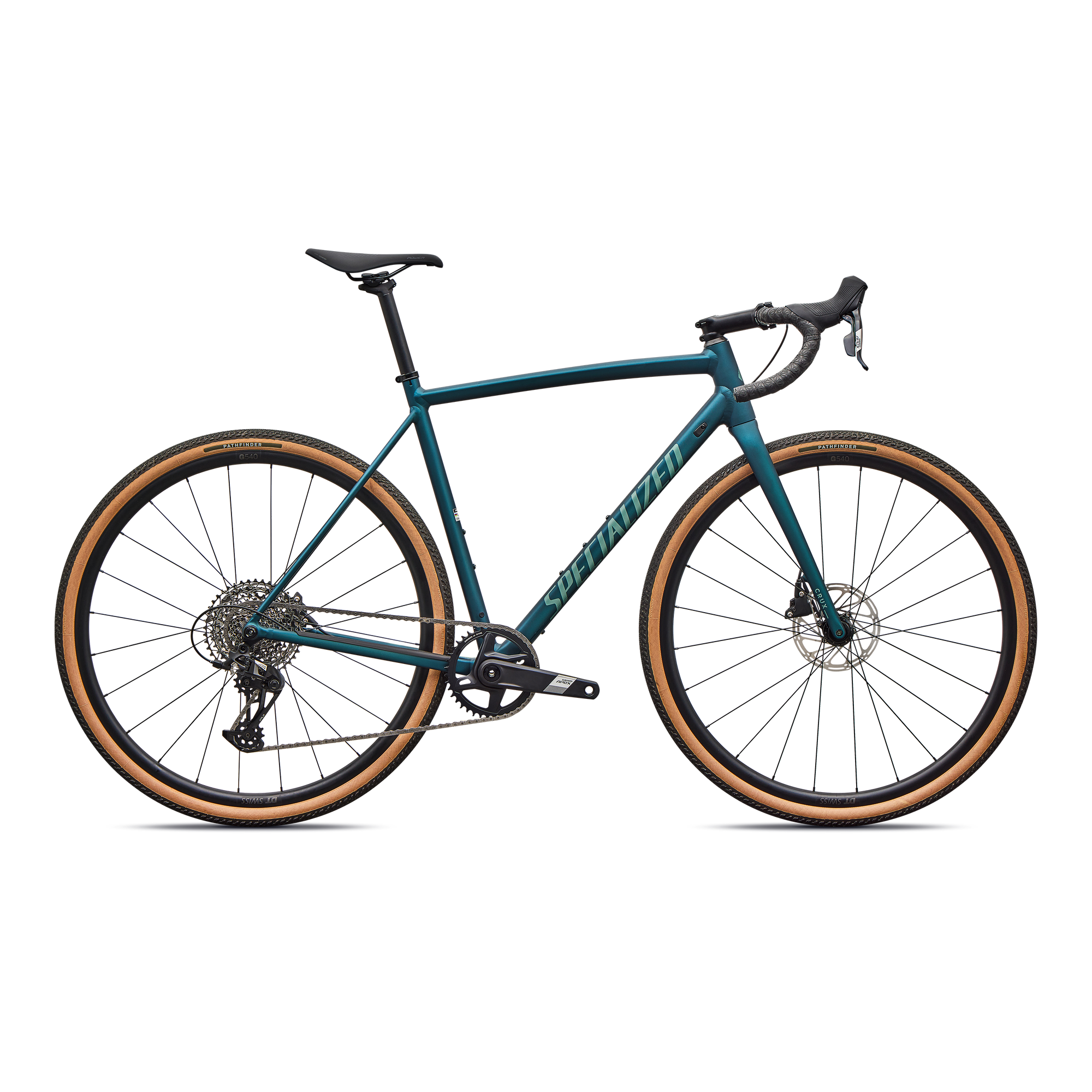 Specialized Crux DSW Comp - SRAM Apex XPLR - Emerald Metallic/Fjord Metallic