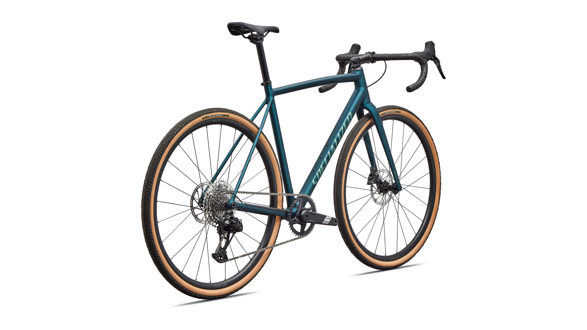 Specialized Crux DSW Comp - SRAM Apex XPLR - Emerald Metallic/Fjord Metallic