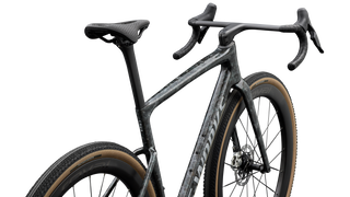 Specialized S-Works Crux 5 - SRAM RED XPLR - Fjord Gold Sandstone Blurred Impasto/Gloss Flake Silver