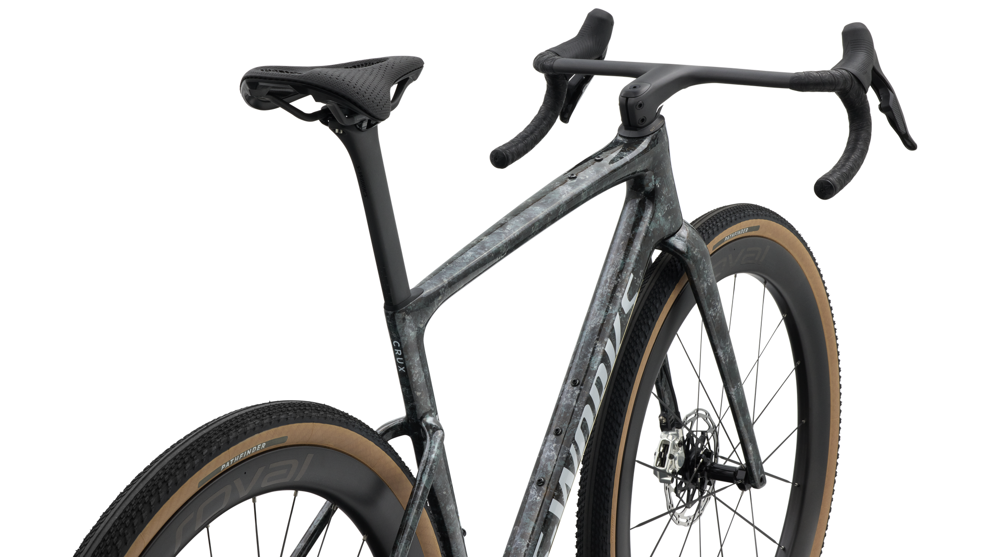 Specialized S-Works Crux 5 - SRAM RED XPLR - Fjord Gold Sandstone Blurred Impasto/Gloss Flake Silver