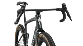 Specialized S-Works Crux 5 - SRAM RED XPLR - Fjord Gold Sandstone Blurred Impasto/Gloss Flake Silver