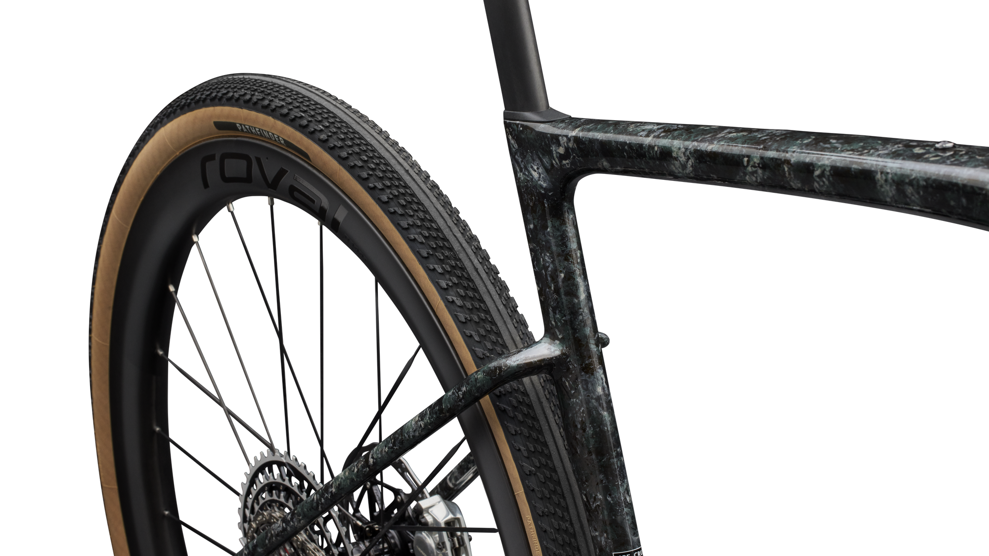 Specialized S-Works Crux 5 - SRAM RED XPLR - Fjord Gold Sandstone Blurred Impasto/Gloss Flake Silver