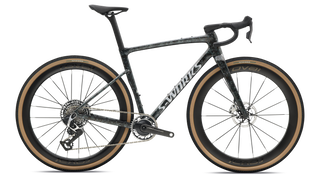 Specialized S-Works Crux 5 - SRAM RED XPLR - Fjord Gold Sandstone Blurred Impasto/Gloss Flake Silver